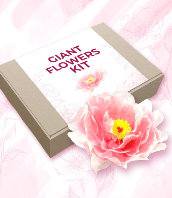 Giant Poppy Kit (Organza) 
