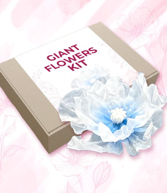 Giant Poppy Flower KIT ( Organza) [Style3]