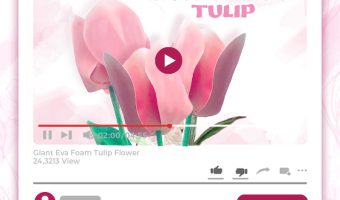 GIANT EVA FOAM TULIP TUTORIAL