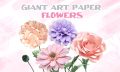GIANT ART PAPER FLOWER COURSE