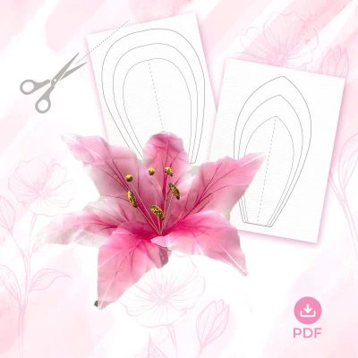 LILY TEMPLATE 2 - ORGANZA