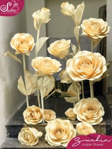paper flower roses cardstock roses