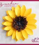 Paper sunflower