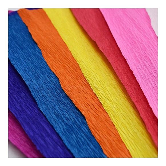 Wrinkled Crepe Paper