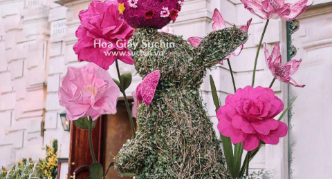 Easter Giant Flower Decoration