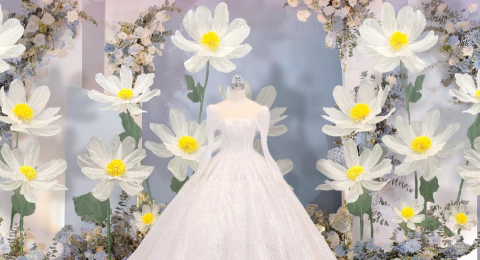 Organza Flowers
