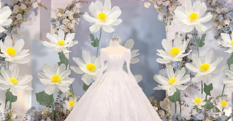 Organza Flowers