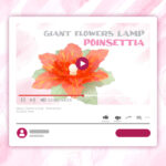 giant flower lamp