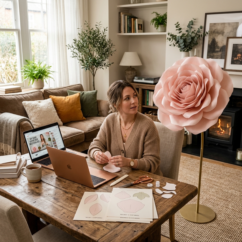 online giant flower course luxury tutorial from Suchin