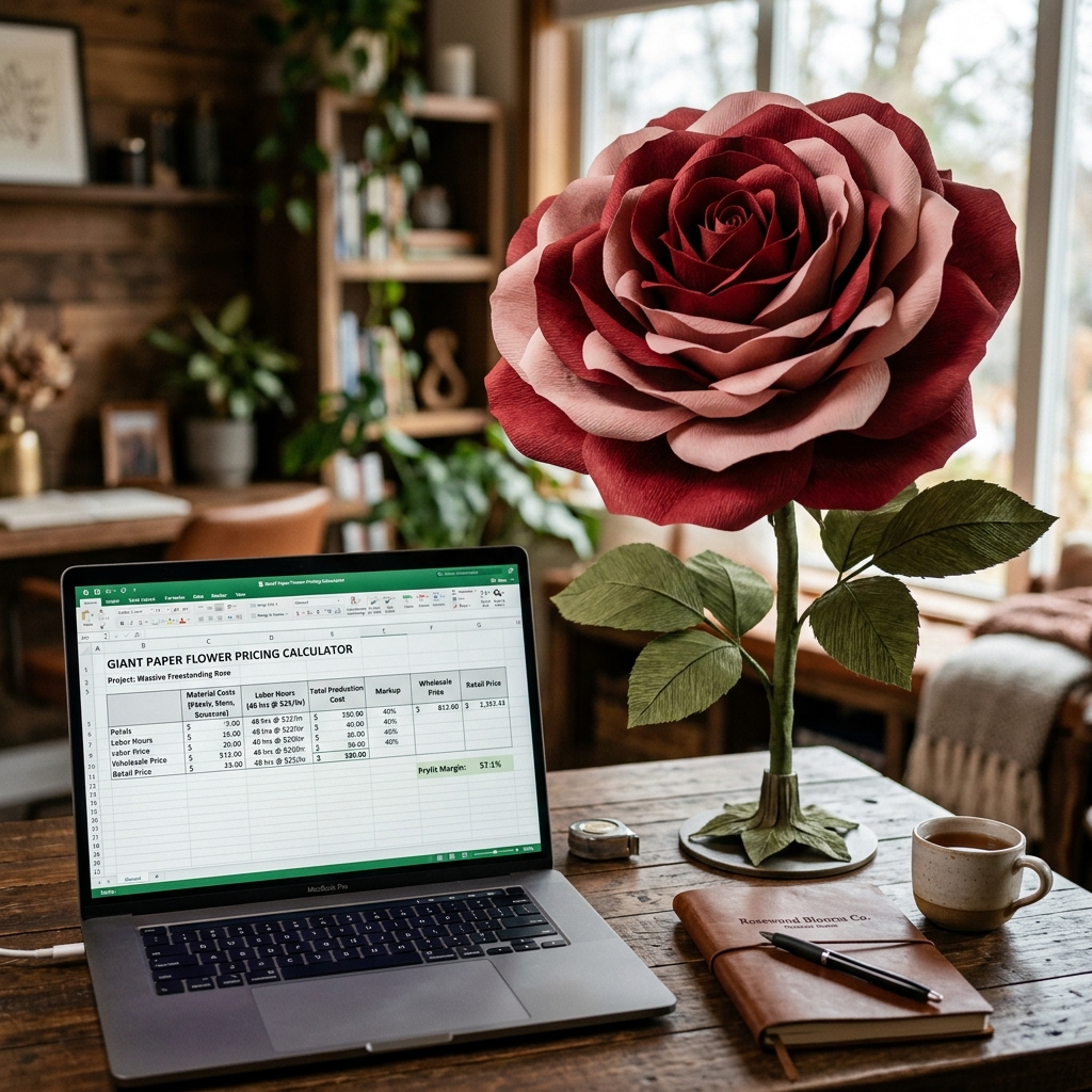 cost of giant flower classes luxury tutorial from Suchin
