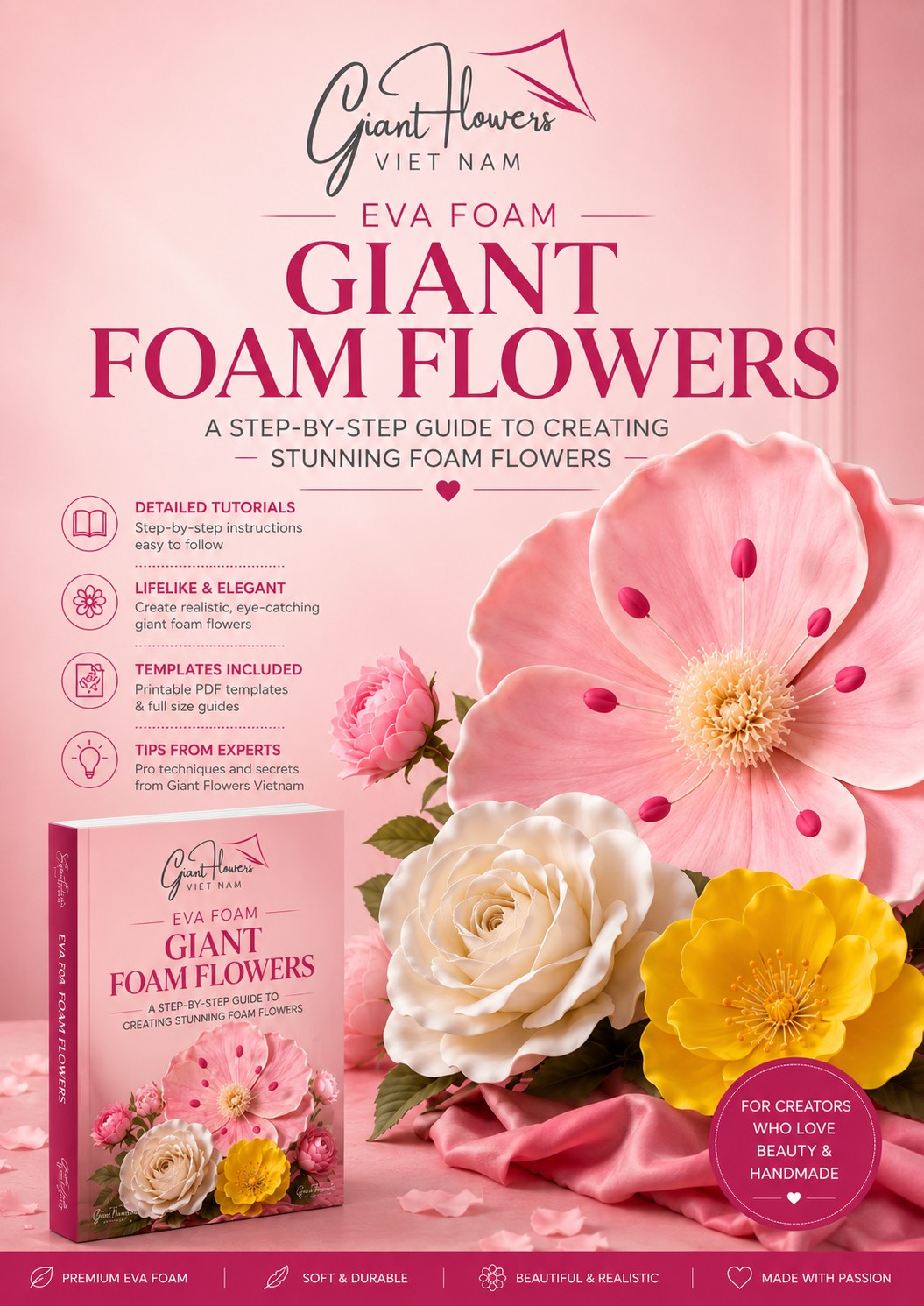 EVA Foam Giant Flowers Ebook