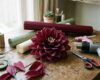 Advanced Giant flowers courses teaching techniques for large crepe paper dahlia.