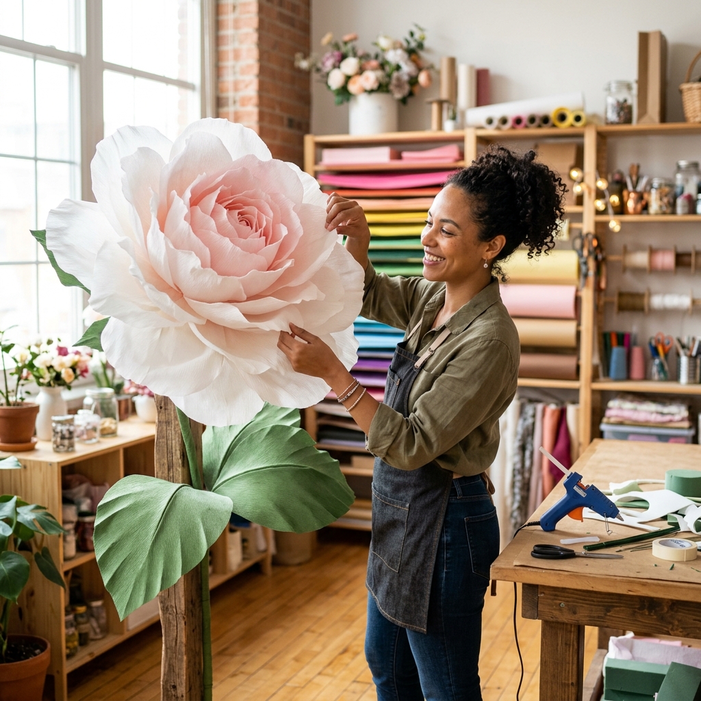 Featured image for Crafting Giant Foam Flowers: Your Ultimate DIY Guide