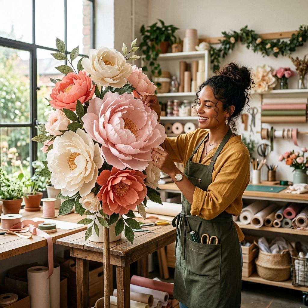 Featured image for Giant Flower Centerpiece Ideas: Towering Table Art