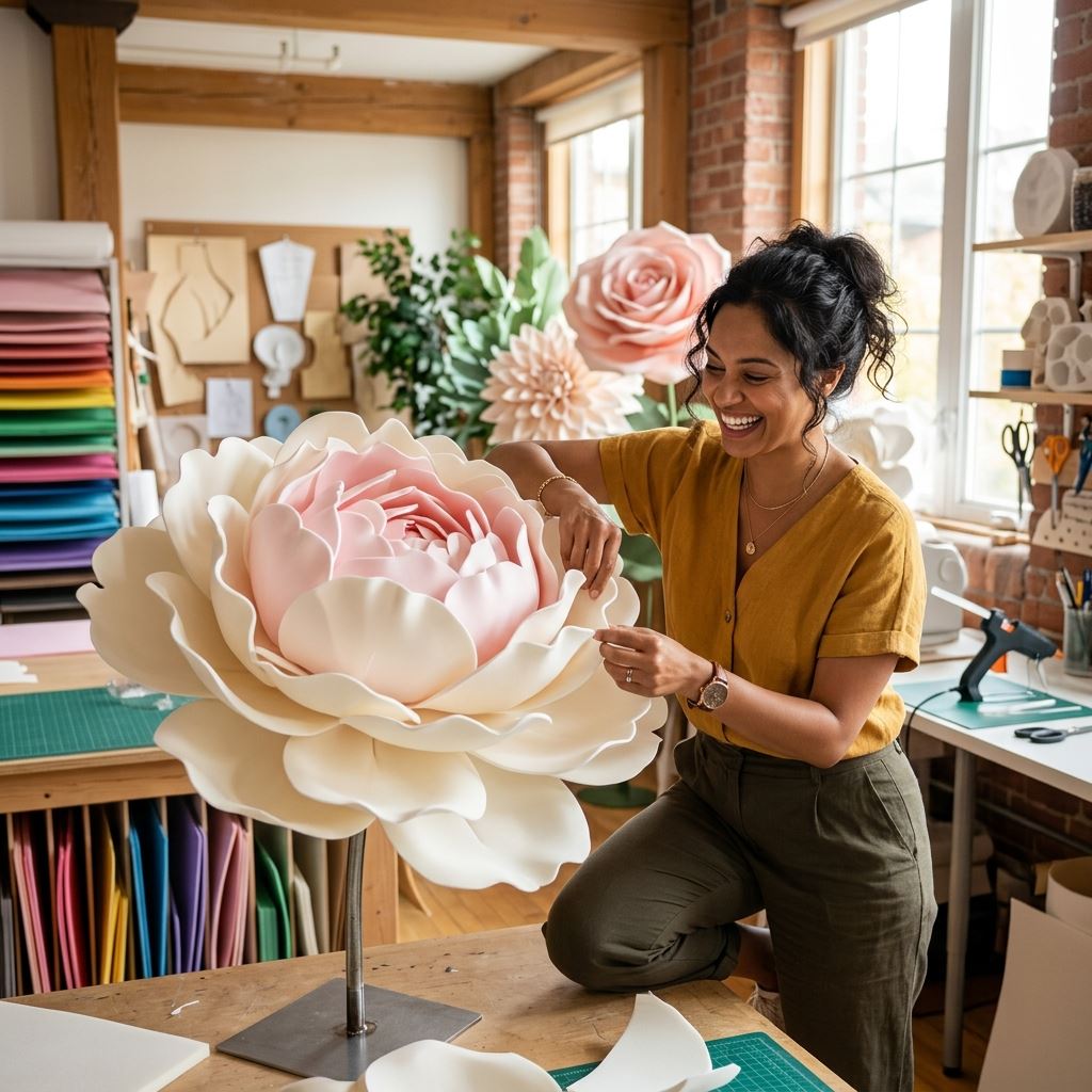 Featured image for Giant Foam Flower Templates for Waterproof Decor