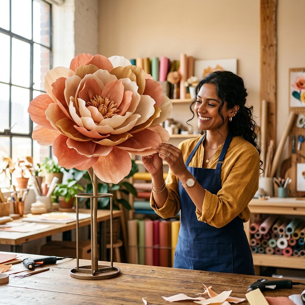 Featured image for How to Waterproof Giant Paper Flowers for Outdoor Events
