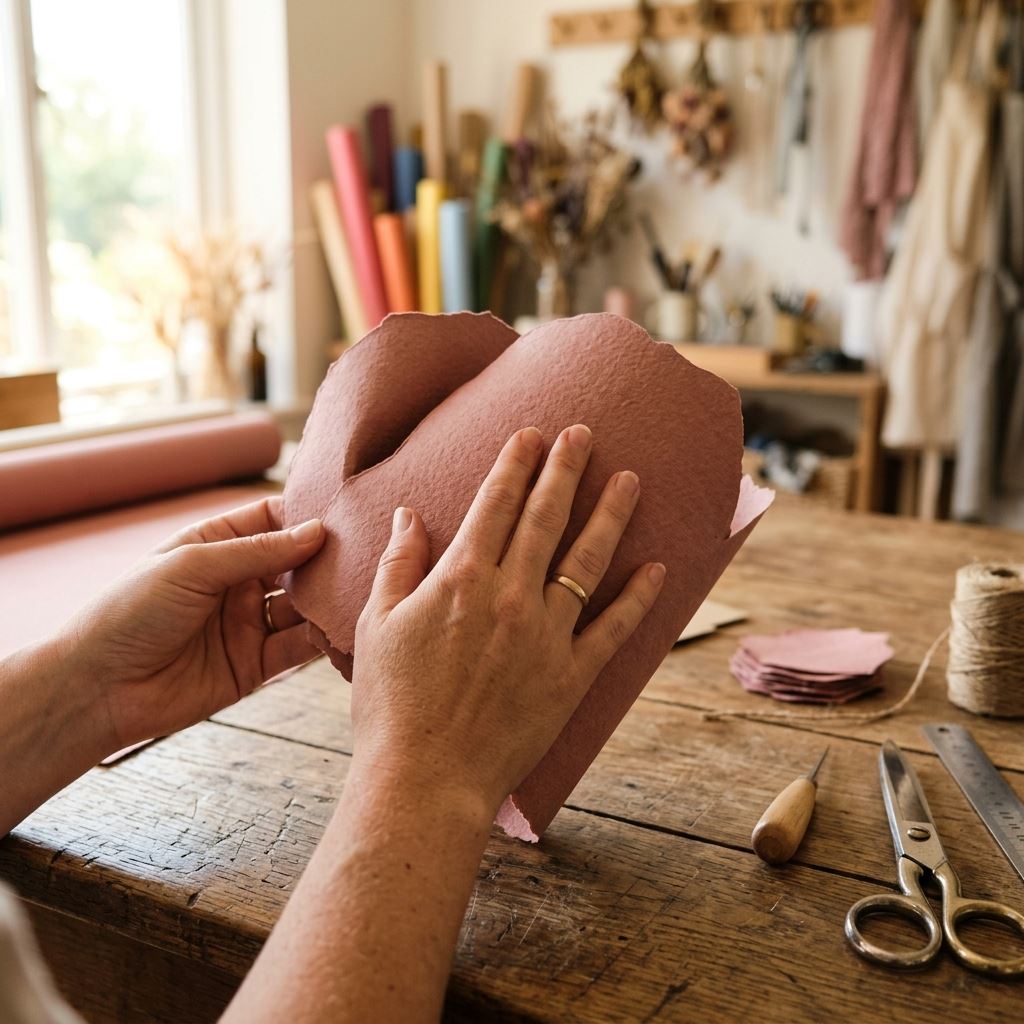 Crafting detail for The Ideal Paper Weight for Giant Freestanding Paper Roses