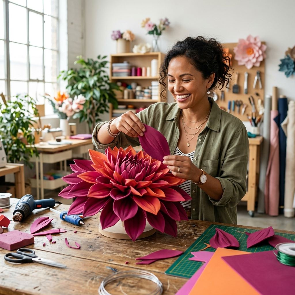 Featured image for The Ultimate Guide to Making Weatherproof Flowers with EVA Foam